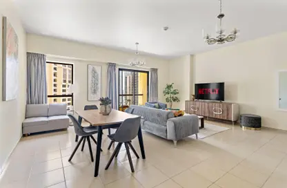 Apartment - 1 Bedroom - 2 Bathrooms for rent in Rimal 4 - Rimal - Jumeirah Beach Residence - Dubai