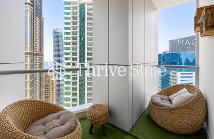 Apartment - 2 Bedrooms - 2 Bathrooms for rent in The Torch - Dubai Marina - Dubai