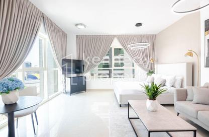 Apartment - Studio - 1 Bathroom for rent in Al Maha Tower - Marina Square - Al Reem Island - Abu Dhabi