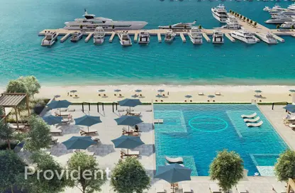 Apartment - 2 Bedrooms - 4 Bathrooms for sale in Beach Mansion - EMAAR Beachfront - Dubai Harbour - Dubai