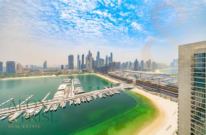 Apartment - 2 - 2 for rent in Marina Vista Tower 2 - Marina Vista - Emaar Beachfront - Dubai Harbour - Dubai