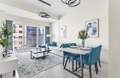 Apartment - 1 Bedroom - 1 Bathroom for rent in Damac Heights - Dubai Marina - Dubai