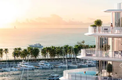 Apartment - 1 Bedroom - 2 Bathrooms for sale in Cotier House - Dubai Islands - Dubai