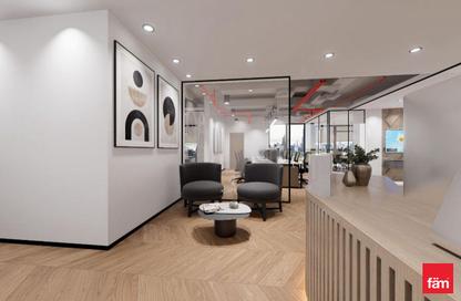 Office Space - Studio - 4 Bathrooms for rent in Indigo Icon - JLT Cluster F - Jumeirah Lake Towers - Dubai