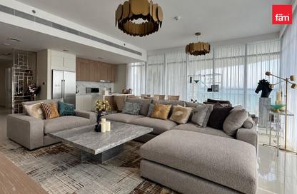 Apartment - 3 - 4 for rent in Beach Vista Tower 1 - Beach Vista - Emaar Beachfront - Dubai Harbour - Dubai