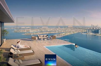 شقة - غرفة نوم - 1 حمام للبيع في برج Seapoint 1 - سي بوينت - إعمار بيتشفرونت - دبي هاربور - دبي