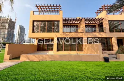 Townhouse - 4 Bedrooms - 5 Bathrooms for rent in Jumeirah Islands Townhouses - Jumeirah Islands - Dubai