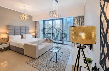 Apartment - 1 Bathroom for rent in Silverene Tower B - Silverene - Dubai Marina - Dubai