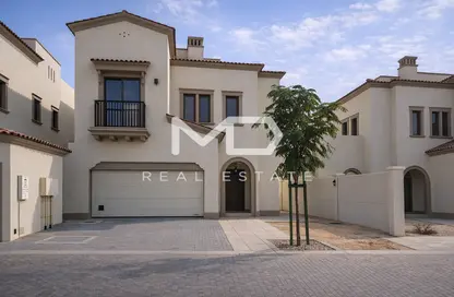 Villa - 3 Bedrooms - 5 Bathrooms for rent in Bloom Living - Zayed City (Khalifa City C) - Khalifa City - Abu Dhabi