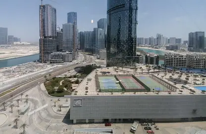 Apartment - 2 Bedrooms - 2 Bathrooms for rent in The Gate Tower 1 - Shams Abu Dhabi - Al Reem Island - Abu Dhabi