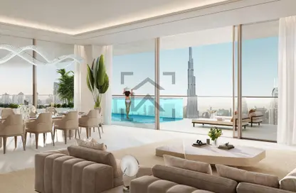 شقة - 2 غرف نوم - 2 حمامات للبيع في فيرمونت ريزيدنسز سولارا تاور - وسط مدينة دبي - دبي