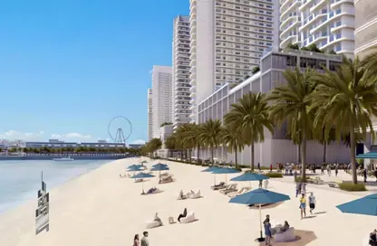 Apartment - 4 Bedrooms - 5 Bathrooms for sale in Beachgate by Address - EMAAR Beachfront - Dubai Harbour - Dubai