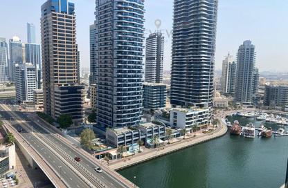 Apartment - 3 - 4 for rent in Marina Wharf 2 - Marina Wharf - Dubai Marina - Dubai
