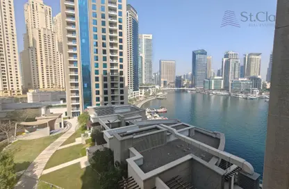 Apartment - 2 Bedrooms - 2 Bathrooms for rent in Delphine Tower - Marina Promenade - Dubai Marina - Dubai