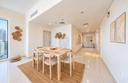 Apartment - 2 - 3 for rent in Damac Heights - Dubai Marina - Dubai