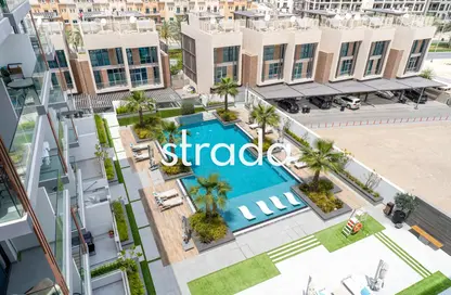 شقة - غرفة نوم - 2 حمامات للايجار في أكسفورد تيراسز - منطقة 11 - قرية جميرا الدائرية - دبي