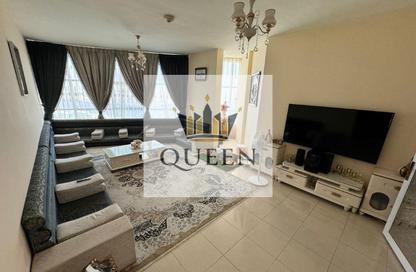 Apartment - 2 Bedrooms - 2 Bathrooms for rent in Orient Tower 1 - Orient Towers - Al Bustan - Ajman