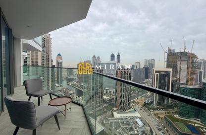 شقة - غرفة نوم - 1 حمام للايجار في بنينسولا ثري - بنينسولا - الخليج التجاري - دبي