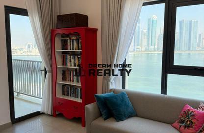 Apartment - 2 Bedrooms - 3 Bathrooms for rent in Cyan Beach Residence - Maryam Island - Al Khan - Sharjah Apartment - 2 Bedrooms - 3 Bathrooms for rent in Cyan Beach Residence - Maryam Island - Al Khan - Sharjah