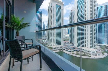 Apartment - Studio - 1 Bathroom for rent in Goldcrest Views 1 - JLT Cluster V - Jumeirah Lake Towers - Dubai