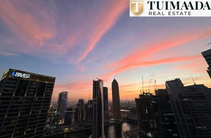 Apartment - Studio - 1 Bathroom for rent in Peninsula One - Peninsula - Business Bay - Dubai
