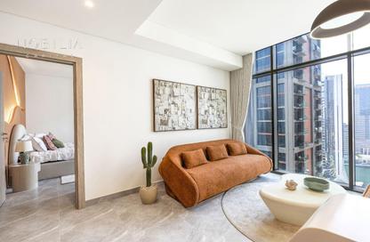 Apartment - 1 - 1 for rent in Peninsula Two - Peninsula - Business Bay - Dubai