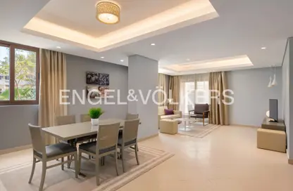 النزل و الشقق الفندقية - 2 غرف نوم - 3 حمامات للايجار في ويندهام ريزيدنس - النخلة - نخلة جميرا - دبي