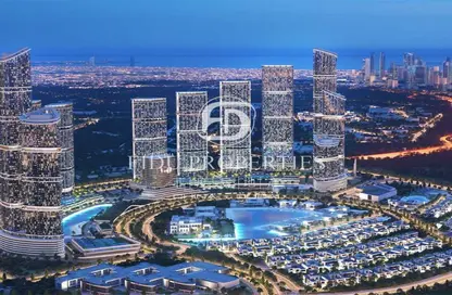 Apartment - 1 Bedroom - 2 Bathrooms for sale in 350 Riverside Crescent - Sobha Hartland II - Bukadra - Dubai