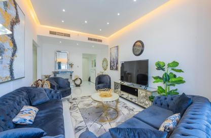 Apartment - 2 Bedrooms - 3 Bathrooms for rent in Beach Tower 1 - Al Khan Lagoon - Al Khan - Sharjah