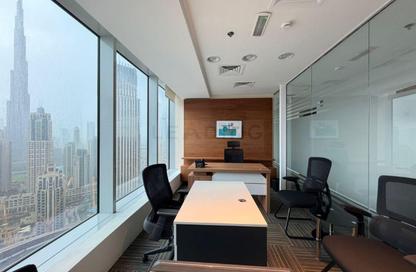 Business Centre - Studio - 1 Bathroom for rent in The Prime Tower - Business Bay - Dubai