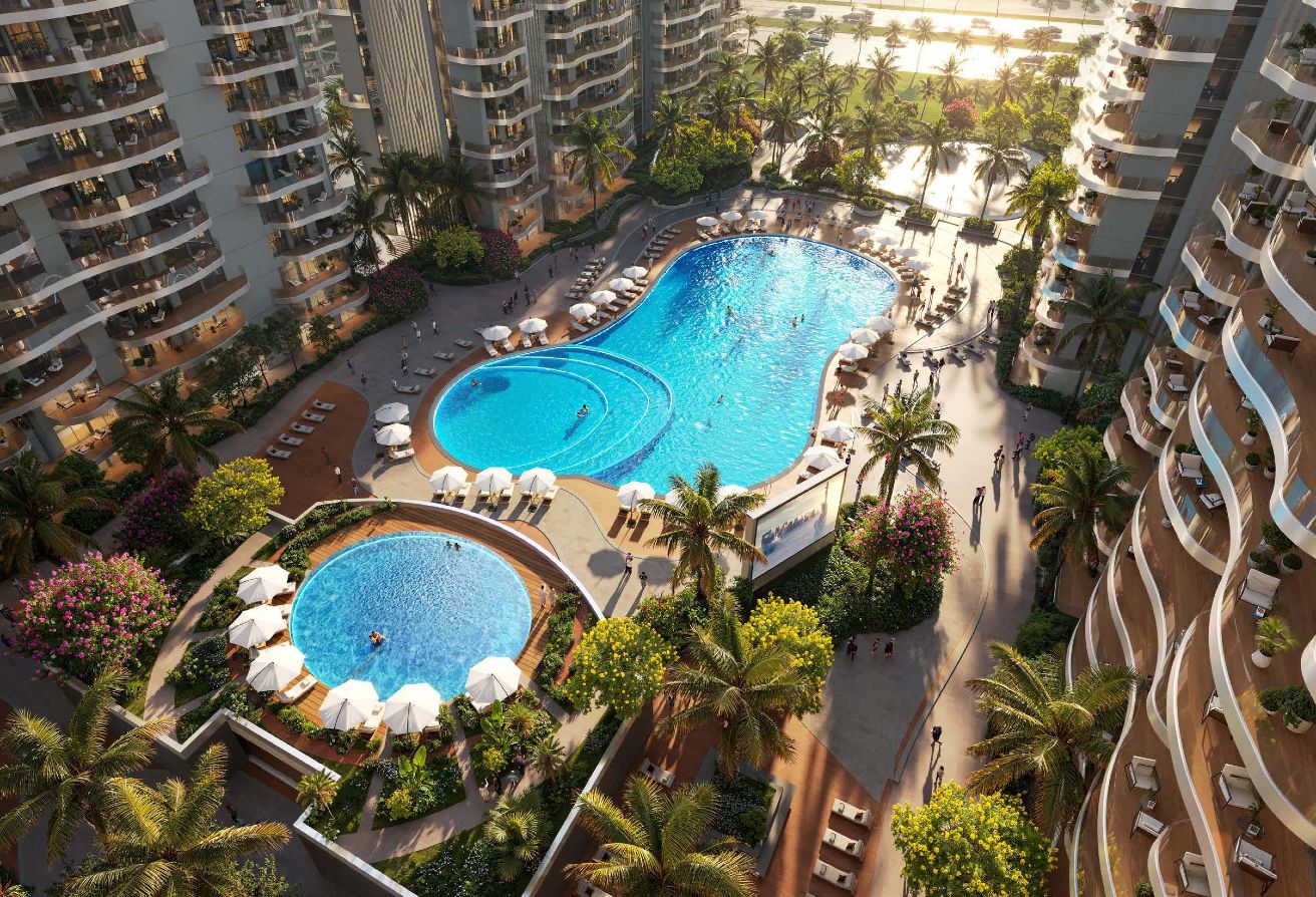 2 bedroom apartment in Valencia Tower A, Damac Lagoons: 9