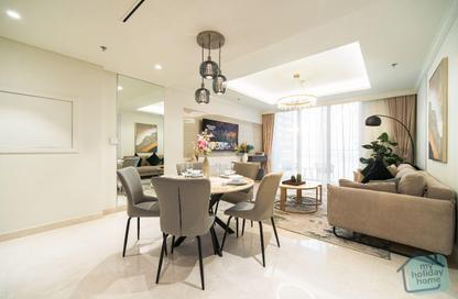 Apartment - 1 Bedroom - 1 Bathroom for rent in Palace Beach Residence Tower 1 - Palace Beach Residence - Emaar Beachfront - Dubai Harbour - Dubai