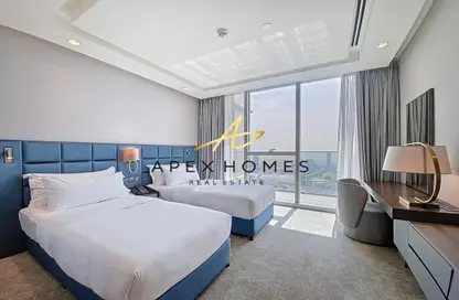 Apartment - 2 Bedrooms for rent in Palm View - Dubai Media City - Dubai