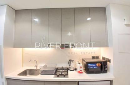 Apartment - Studio - 1 Bathroom for rent in Azizi Riviera 28 - Azizi Riviera - Meydan One - Meydan - Dubai