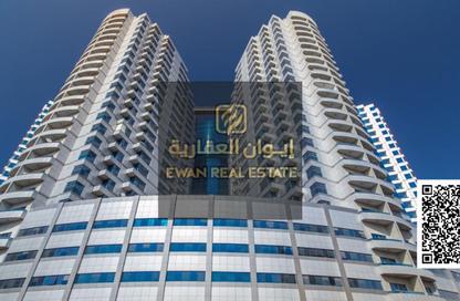 شقة - 2 غرف نوم - 3 حمامات للايجار في أبراج فالكون - عجمان وسط المدينة - عجمان