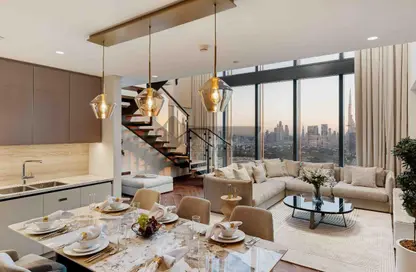 Duplex - 1 Bedroom - 2 Bathrooms for rent in One Za'abeel The Residences - Zabeel 1 - Zabeel - Dubai