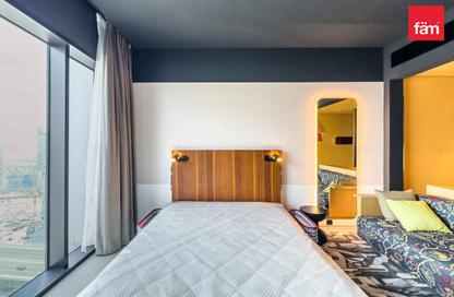 Apartment - Studio - 1 Bathroom for rent in Mama Shelter Residences - Business Bay - Dubai