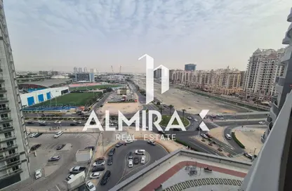 شقة - غرفة نوم - 2 حمامات للبيع في برج هيرا - مدينة دبي الرياضية - دبي