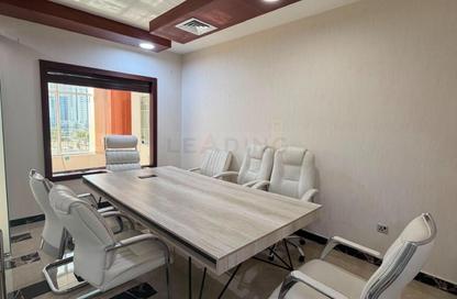 Office Space - Studio - 1 Bathroom for rent in Clover Bay Tower - Business Bay - Dubai