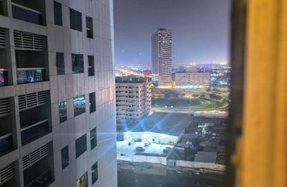 Apartment - Studio - 1 Bathroom for rent in Ajman Pearl Towers - Ajman Downtown - Ajman