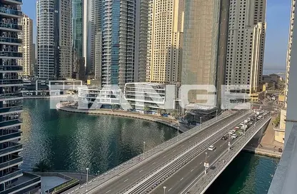 شقة - 2 غرف نوم - 2 حمامات للايجار في برج B  - مارينا فيو - مارينا فيو - دبي مارينا - دبي