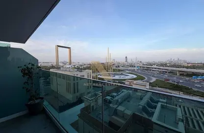 Apartment - 1 Bedroom - 2 Bathrooms for rent in 1 Residences - 2 - 1 Residences - Al Kifaf - Bur Dubai - Dubai