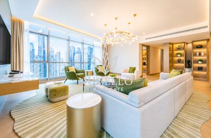 Penthouse - 5 Bedrooms - 5 Bathrooms for rent in InterContinental Dubai Marina - Dubai Marina - Dubai Penthouse - 5 Bedrooms - 5 Bathrooms for rent in InterContinental Dubai Marina - Dubai Marina - Dubai