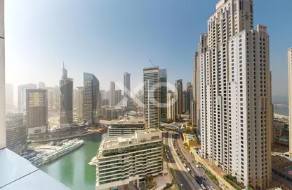 شقة - غرفة نوم - 3 حمامات للبيع في باي سنترال غرب - باي سنترال - دبي مارينا - دبي