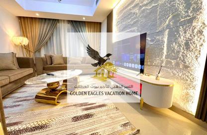 Apartment - 3 Bedrooms - 3 Bathrooms for rent in Beach Tower 2 - Al Khan Lagoon - Al Khan - Sharjah Apartment - 3 Bedrooms - 3 Bathrooms for rent in Beach Tower 2 - Al Khan Lagoon - Al Khan - Sharjah