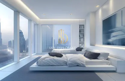 شقة - 2 غرف نوم - 2 حمامات للبيع في تايجرسكاي تاور - الخليج التجاري - دبي