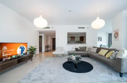 Apartment - 1 Bedroom - 2 Bathrooms for rent in Sanibel Tower - Park Island - Dubai Marina - Dubai