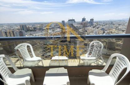 Apartment - Studio - 1 Bathroom for rent in Al Naemiya Tower 2 - Al Naemiya Towers - Al Nuaimiya - Ajman
