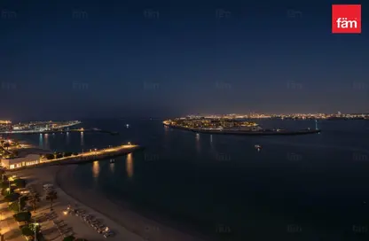 Apartment - 2 Bedrooms - 2 Bathrooms for rent in Beach Isle Tower 1 - Beach Isle - EMAAR Beachfront - Dubai Harbour - Dubai