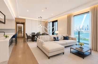 Apartment - 2 Bedrooms - 3 Bathrooms for rent in The Residences at Caesars Resort - Caesars Bluewaters Dubai - Bluewaters - Dubai